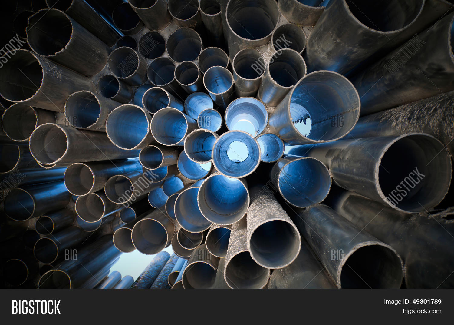 Metal Tubes Light Image & Photo (Free Trial) Bigstock