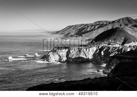 Pacific Coast Highway and coastline