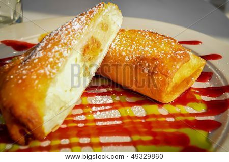 Sweet pastry dessert