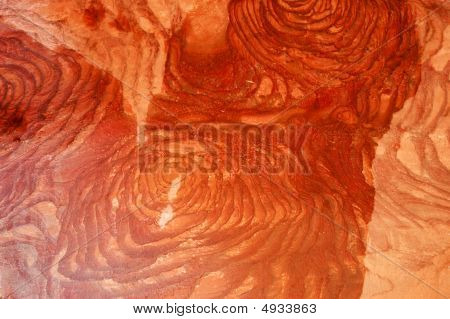 Parete del Canyon colorato