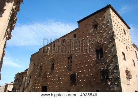 Casa das conchas em Salamanca, Espanha