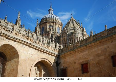 Nova Catedral Dome em Salamanca, Espanha