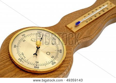 Barometer And Thermometer