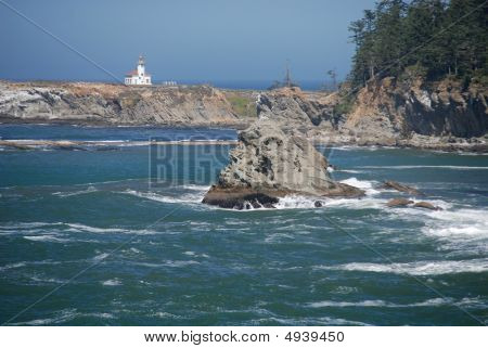 Cape Arago fyr Oregon kusten