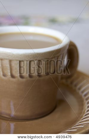 Tejes kávé