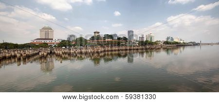Straits Of Johor Panorama