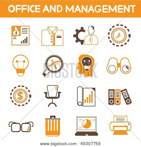 office and business icons