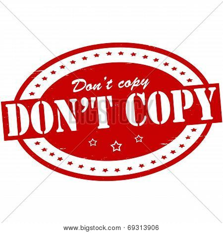 Don T Copy