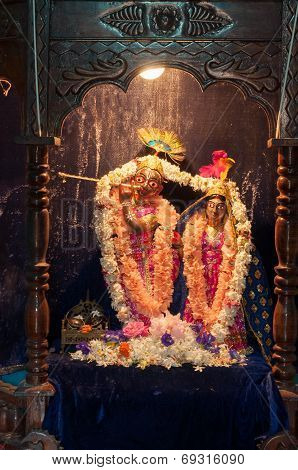 Madanmohan Jiu And Radha Idol ,bishnupur , India