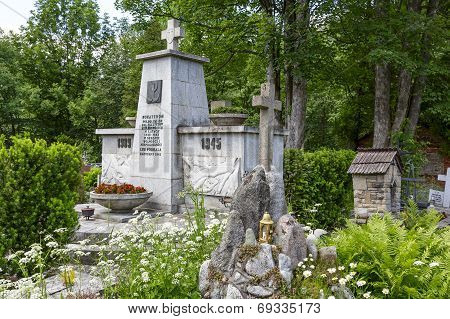 Monument To The World War Ii Victims In Zakopane
