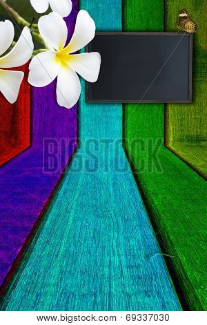 flower and butterfly