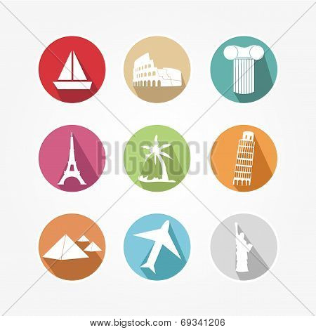 Set of icons