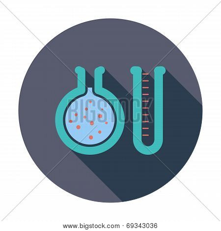 Chemisty flat icon