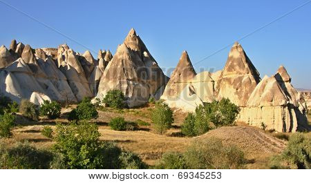 Cappadocia, Stone Columns In Gorcelid Valley