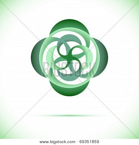 Sphere Abstract vector design template. Business