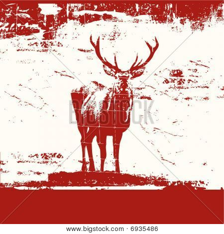 Grunge Stag