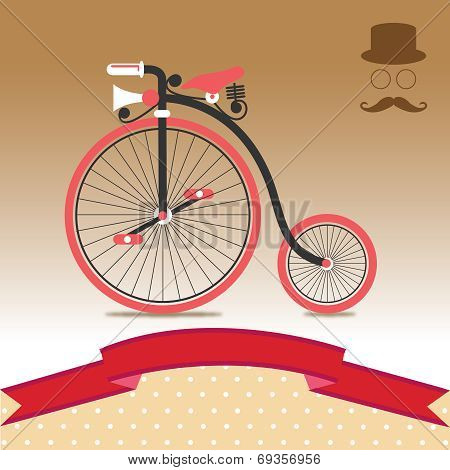 Vintage Bicycle Illustration