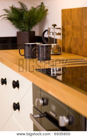 Tazze da caffè In cucina di design moderno