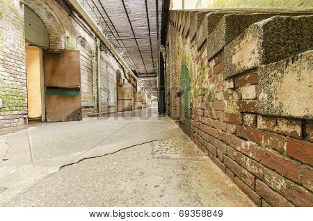 Alcatraz Underground Tunnel, San Francisco, California