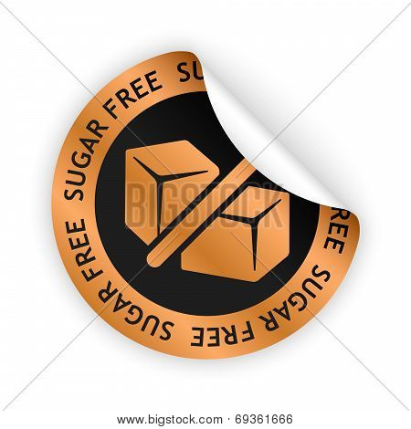 Sugar Free Bent Sticker