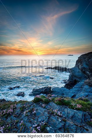 Fiery Sunset