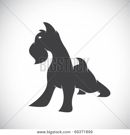 Vector Image Of An Dog (irish Terrier)