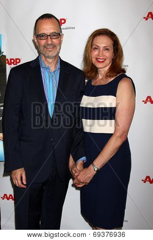 LOS ANGELES - AUG 1:  Robert B Weide at the AARP Luncheon IHO Jeff Bridges at the Spago on August 1, 2014 in Beverly Hills, CA