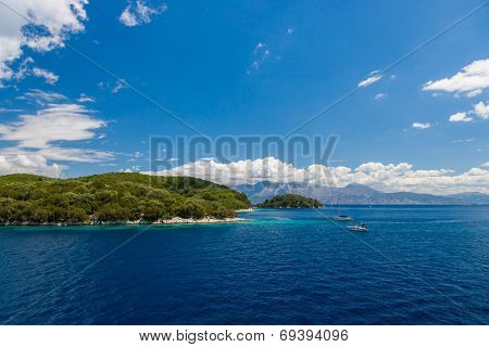 The Skorpios island in Nidri Lefkada Greece