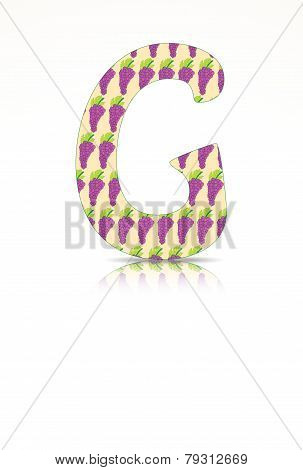 Alphabet - Grape