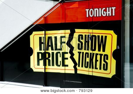 mitad de precio entradas para espectáculos