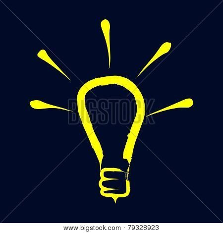 bulb yellow