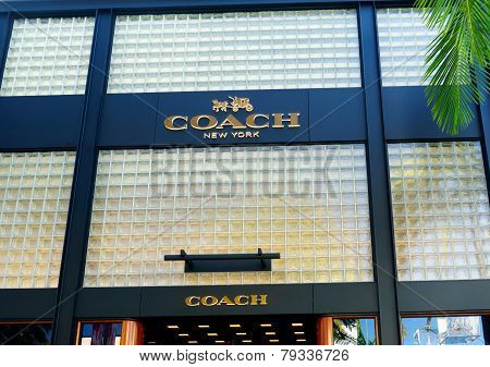 Coach Retail Exterior