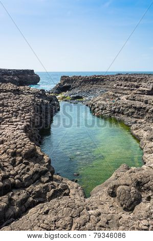 Buracona  In Sal Island Cape Verde - Cabo Verde