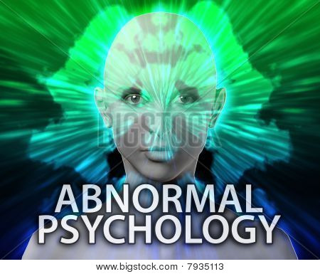 Kobieta Abnormal Psychology Kleks
