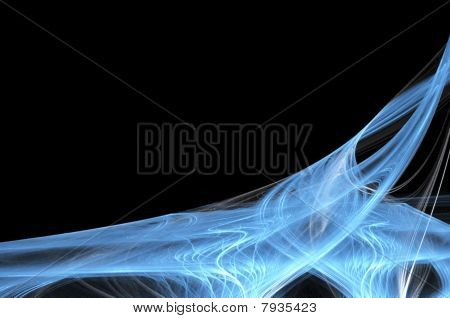 Fractal Background With Copyspace