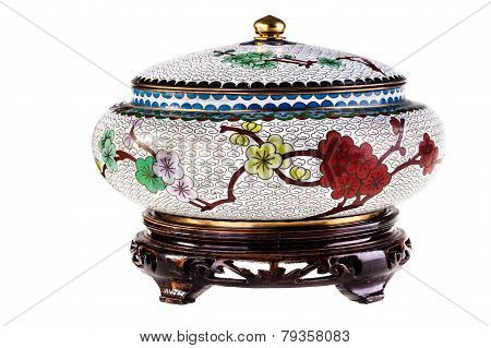 Chinese Cloisonné Bowl