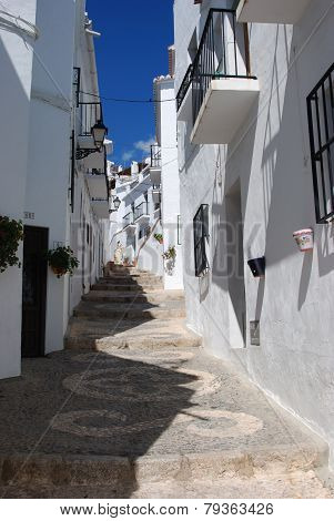 Village street, Frigiliana.