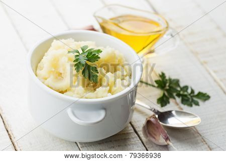 Mashed Potato In Bowl