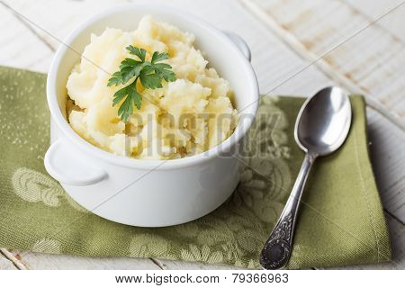 Mashed Potato In Bowl