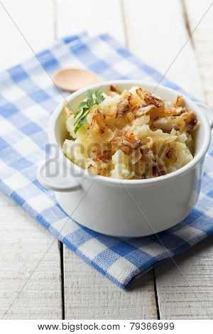 Mashed Potato In Bowl
