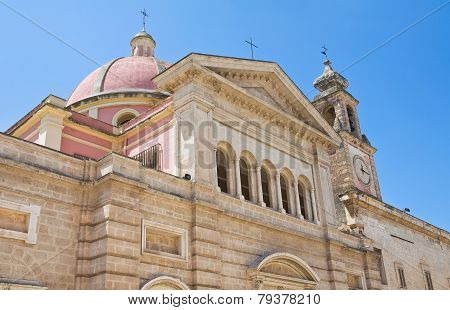 Church of St. Antonio. Fasano. Puglia. Italy.
