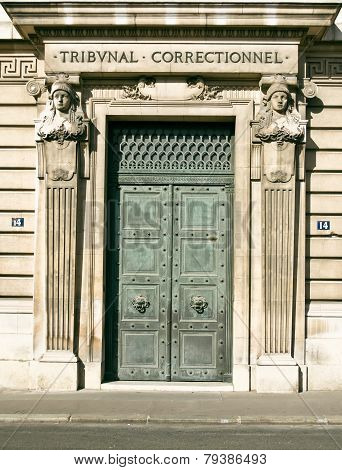 Old Doors In Paris, France