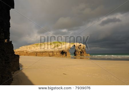 Praia de las catedrales