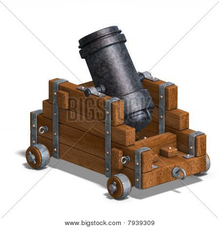 Ballistiska murbruk kanon