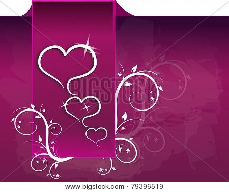 Hearts Card