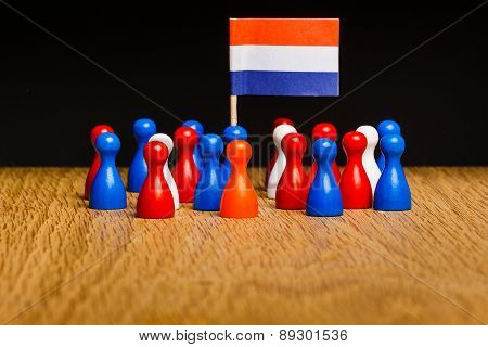 Concept The Netherlands Kingdom