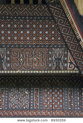 Facciata di casa Toraja