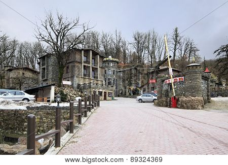 Hotel complex Fort Evrika in Krasnaya Polyana