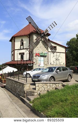 Cafe Mulino in resort Belokurikha.