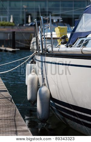Sailing Boat With Bumpers